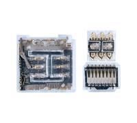 Lecteur Carte SIM Interne de Remplacement pour Galaxy A15 / M15 / A35 / A55 Argent