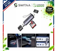 Lecteur cartes SD MicroSD UGREEN USB-C USB 3.0 2-en-1