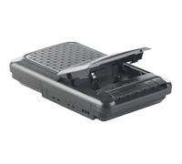 Lecteur cassette portable - AUVISIO - Enregistreur vocal - Noir - Microphone intégré - 0,5 W RMS - Nomade