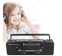 Lecteur cassette portable avec radio AM/FM, lecture MP3 et enregistrement en un clic pour les amateurs de musique et les besoins de transcription