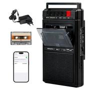 Lecteur Cassette Portable Bluetooth avec Enregistrement Numérisation USB pour K7 Audio ALURRA