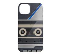 Lecteur Cassette Portable Vintage années 80 Musique Nostalgie Coque pour iPhone 15 Plus