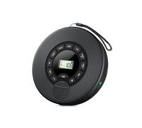 Lecteur CD 1500 MAh avec Émetteur FM, Casque, AUX, USB, Anti-Saut, Portable, pour Voiture.