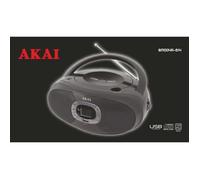 Lecteur CD - AKAI - BOOMBOX - USB - Radio FM - Mémoire programmable 20 pistes