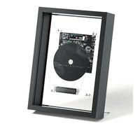 Lecteur CD avec télécommande, cadre photo décoratif mural, Bluetooth et sortie AUX, idéal pour la maison, le bureau, la galerie