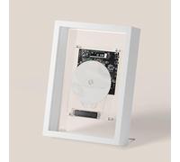 Lecteur CD avec télécommande, cadre photo décoratif mural, Bluetooth et sortie AUX, idéal pour la maison, le bureau, la galerie