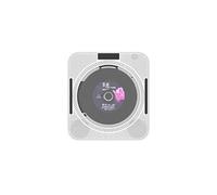 Lecteur cd blanc portable mural musique bluetooth télécommande fm radio hifi haut-parleur avec usb 3. 5mm écran led