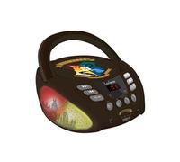 * Lecteur CD Bluetooth avec effets lumineux multicolores. Fonctionne sans fil avec vos appareils équipés de Bluetooth ! Il est compatible avec les CD