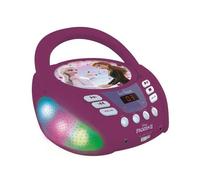 Lecteur CD Bluetooth La Reine des Neiges avec Effets Lumineux