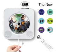 Lecteur CD Bluetooth Murale - avec Radio FM, USB, SD - Pour Éducation Prénatale et Enfants - Conception Murale Économiseur d'Espace
