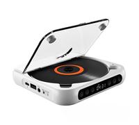 Lecteur CD Bluetooth portable HiFi léger avec haut-parleur, répétition, MP3, AUX, USB