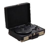 Lecteur CD, boîte à Musique, connectivité Bluetooth 5.4 pour Le Plaisir de la Musique sans Effort. Idéal pour Les lieux de Maison, de Bureau et de Divertissement. Antique Black