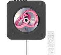 Lecteur CD Cancale Mural avec Bluetooth 5.0 FM Radio Télécommande Avizar Noir