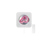 Lecteur CD Cancale Mural avec Bluetooth 5.0 FM Radio Télécommande Blanc