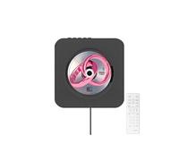 Lecteur CD Cancale Mural avec Bluetooth 5.0 FM Radio Télécommande Noir