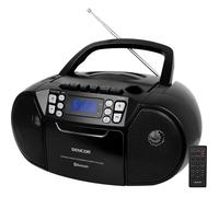 Lecteur CD / Casettes - SENCOR - SPT 3907 B - 4 W - Bluetooth - Noir