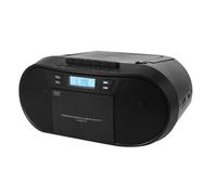 Lecteur CD/cassette portable avec Bluetooth et radio FM (prise UE)