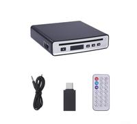 Lecteur CD de voiture avec USB AUX sans fil DAB Ready Slot Load Lecteur de disque externe pour installation sur tableau de bord