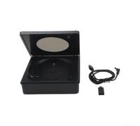 Lecteur CD de voiture USB AUX entrée pour Android Navigation Lecteur de disque externe compact Anti-Skip PC Matériel 16,2 cm Noir Unité