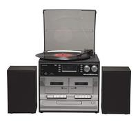 Denver MRD-166;Chaîne stéréo;DAB+, Lecteur de disque, SD, FM, USB, fonction enregistrement;2 x 2 W;noir