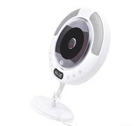 Lecteur CD, design compact portable, support de lecture multiformat, son surround 5.1, radio FM, divertissement musical à domicile