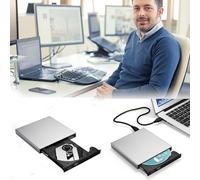 Lecteur CD/DVD externe DVD Combo CD-RW Portable Slim USB 2.0 Graveur CD pour Windows 2000/XP/Vista/L