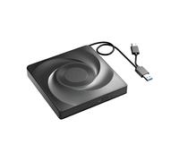 Lecteur CD/DVD Externe, Lecteur CD ROM, Lecteur de CD Portable pour Ordinateur Portable Windows 11/10/7 Linux OS