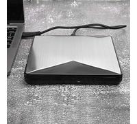 Lecteur CD/DVD Externe pour Ordinateur Portable, Lecteur DVD pour Ordinateur Portable en Alliage d'aluminium USB3.0 pour Ordinateur Portable de Bureau Lecteur DVD Externe