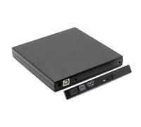 Lecteur CD/DVD externe, USB 2.0, fin et protégeable, graveur CD-RW/DVD-ROM externe pour ordinateur portable