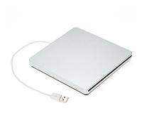 Lecteur CD DVD Externe USB 2.0 Portable Ultra Slim Externe DVD ROM Lecteur Lecteur Lecteur Fit pour Ordinateur Portable PC