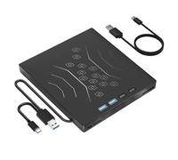 Lecteur CD/DVD externe USB 3.0, graveur de CD portable pour PC portable