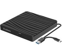 Lecteur CD DVD pour Ordinateur Portable Type-C Lecteur CD Pour Ordinateur Portable Lecteur DVD CD Graveur +/-RW ROM Pour Ordinateur Portable/Ordinateur de Bureau Windows11/10/Mac OS/MacBook/Air/Pro