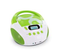 Lecteur Cd Enfant Avec Port Usb Et Entrée Audio, Sortie Casque - Piles Ou Secteur Vert TU