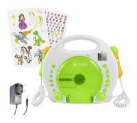 Lecteur CD enfants X4 Tech Bobby Joey CD, SD, USB avec fonction karaoké, avec