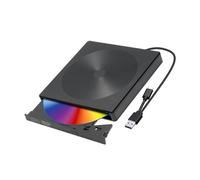 Lecteur CD Et DVD Externe USB DVD-ROM 8X CD-ROM 24X USB3.0/USB2.0/Type C De for PC Bureau Qualité d'image Claire Audio Stable(USB3.0 Type C-02)