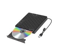 Lecteur CD Et DVD Externe USB DVD-ROM 8X CD-ROM 24X USB3.0/USB2.0/Type C De for PC Bureau Qualité d'image Claire Audio Stable(USB3.0 Type C-01)