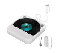 Lecteur CD externe universel pour voiture - Lecteur CD portable avec câble auxiliaire - Se branche dans le port USB de la voi Label