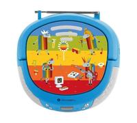 Lecteur CD - GOGEN - Déco Player - Bluetooth - Karaoké - Tuner FM - Couleur Bleu
