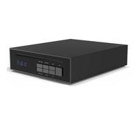 Lecteur CD HiFi, Extracteur De CD Bluetooth, Compatible Wav, Télécommande, Sorties Casque 3,5 Mm + 4,4 Mm/Optique, Clé USB, pour Numériseur Audio CD Black
