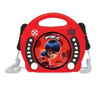 Lecteur CD Karaoké Miraculous avec 2 microphones LEXIBOOK
