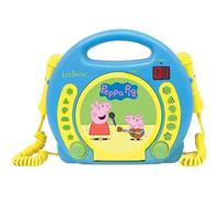 Lexibook Lecteur CD karaoké Peppa Pig avec 2 microphones