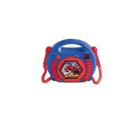 Lecteur CD Karaoké SpiderMan - LEXIBOOK - 2 micros inclus - Bleu - Enfant