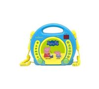 Lexibook Lecteur CD karaoké Peppa Pig avec 2 microphones