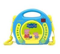 Lexibook Lecteur CD karaoké Peppa Pig avec 2 microphones