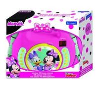 Lexibook Lecteur CD portable Disney Minnie avec 2 microphones Multicolore TU