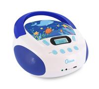 Lecteur Cd Mp3 Enfant Avec Port Usb Bleu Foncé TU
