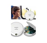 Lecteur CD MP3 portable - - CD-201SI - Argent - Protection anti-choc - Ecran LCD