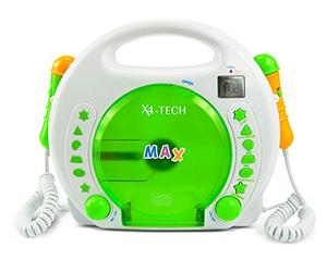 Lecteur CD MP3 pour enfants X4-TECH Bobby Joey avec batterie et alimentation
