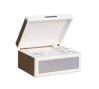 Lecteur CD Multifonctionnel Type Plateau BT Cassette Tourne-Disque Platines Audio Lecteur de Clé USB Télécommande Infrarouge