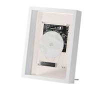 Lecteur CD mural avec cadre photo décoratif, système de son stéréo, télécommande pour chambre à coucher, salon, home cinéma, décoration murale